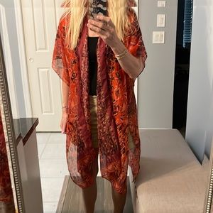 Woven Heart Kimono